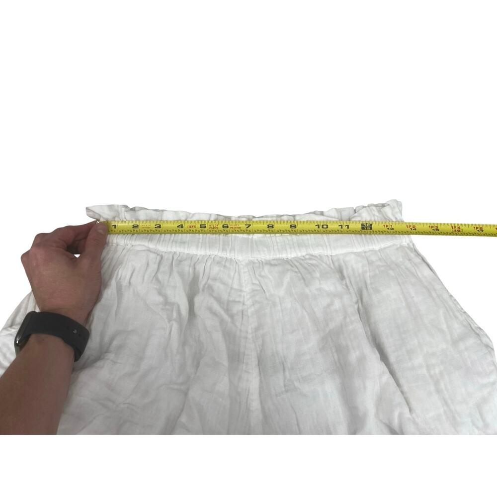 Roxy White Cotton Gauze Shorts Small NWT - Picture 6 of 7